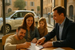 Noleggio sociale per auto a 100 euro al mese: chi può accedervi, quali veicoli e come funziona l’opzione d’acquisto