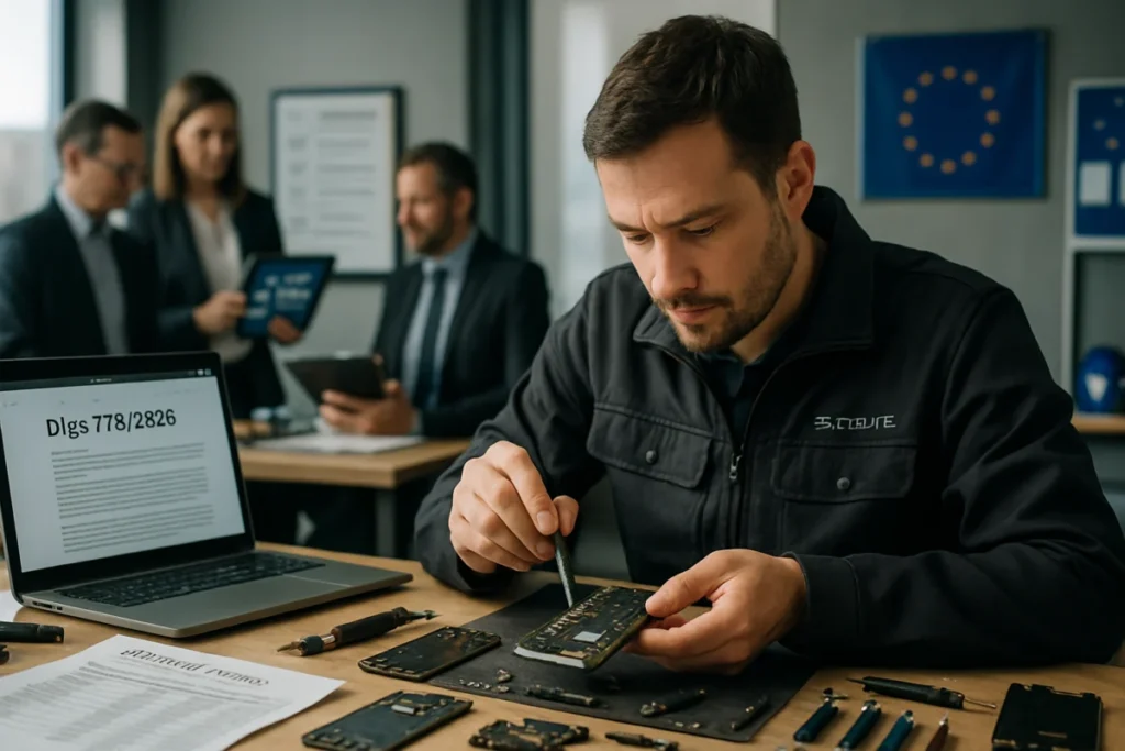 Dlgs 176/2026 e Right to Repair: obblighi, impatti e come adeguare l’azienda